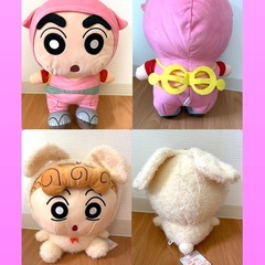 【New】 クレヨンしんちゃん ぬいぐるみ 3点セット 正規品　映画限定品　の画像