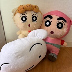 【New】 クレヨンしんちゃん ぬいぐるみ 3点セット 正規品　映画限定品　の画像