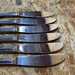 N(7681) TBCL ナイフ 21㎝ 10個セット テーブルナイフ カトラリー 飲食店 店舗 業務用 の画像