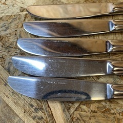 N(7681) TBCL ナイフ 21㎝ 10個セット テーブルナイフ カトラリー 飲食店 店舗 業務用 の画像