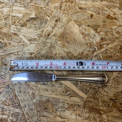 N(7681) TBCL ナイフ 21㎝ 10個セット テーブルナイフ カトラリー 飲食店 店舗 業務用 の画像