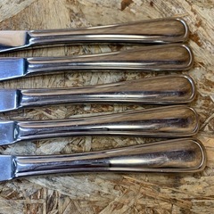 N(7681) TBCL ナイフ 21㎝ 10個セット テーブルナイフ カトラリー 飲食店 店舗 業務用 の画像