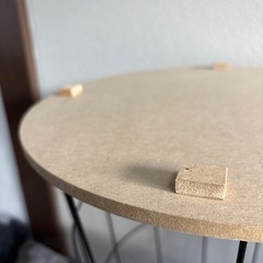 テーブルバスケット・バスケットテーブルの画像