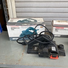 電気かんな、グラインダ、電気マルノコまとめてセットの画像