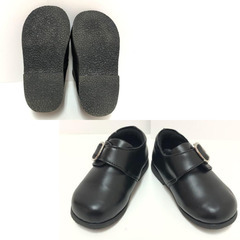 美品 COMME CA ISM コムサイズム フォーマルシューズ 14cm 黒 エナメル 入園式 卒園式 発表会 キッズの画像
