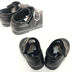 美品 COMME CA ISM コムサイズム フォーマルシューズ 14cm 黒 エナメル 入園式 卒園式 発表会 キッズの画像