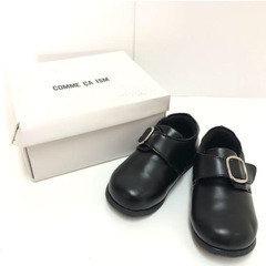 美品 COMME CA ISM コムサイズム フォーマルシューズ 14cm 黒 エナメル 入園式 卒園式 発表会 キッズの画像