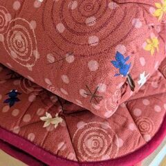 こたつ用 布団 敷き布団 セット 金魚柄の画像