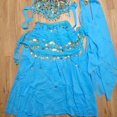 【新品未使用】ベリーダンス 4点セット　コスプレ衣装にも！の画像