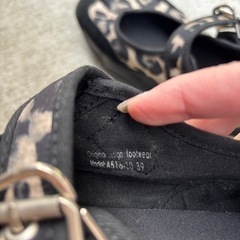 ヒョウ柄　スニーカーの画像