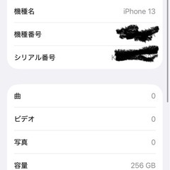 ◎美品◎ iPhone 13本体256GB ブルーの画像