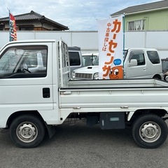 ホンダアクティトラック　エアコン 5MT 4WD 車検付きの画像