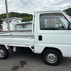 ホンダアクティトラック　エアコン 5MT 4WD 車検付きの画像