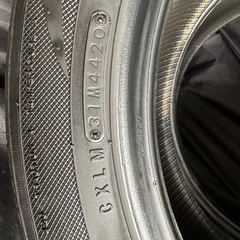 組み換え工賃込み！貨物用タイヤ2本5分山 215/55r17 TOYO NANOENARGY 3plus
の画像