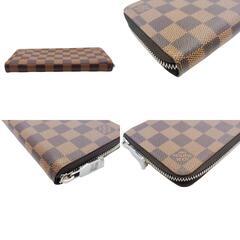 ルイヴィトン N61207 長財布 ブラウン  LOUIS VUITTON ヴェルティカル ダミエの画像