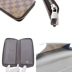 ルイヴィトン N61207 長財布 ブラウン  LOUIS VUITTON ヴェルティカル ダミエの画像