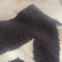 キリン柄 ニットの画像