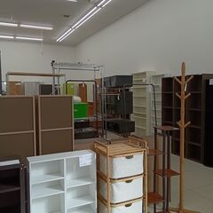 ★リユースのサカイ日立店★HJ8268  ラック ベージュ H96.5×D34×W44 クリーニング済み の画像