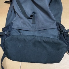 adidas黒リュック34Lサッカー中古品の画像