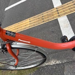 中古Panasonic電動アシスト自転車　12Ah4点灯　大阪の画像