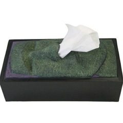 面白いテッシュケースの画像