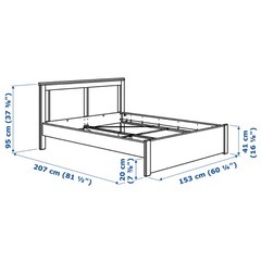 IKEA SONGESAND ベッドフレーム の画像