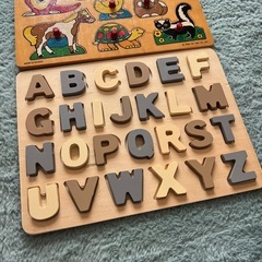 木製パズル2点セットの画像