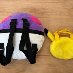 ポケモン　リュックと手提げ　　の画像