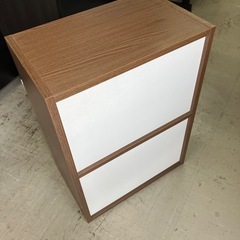 石2511-260 カラーボックス ブラウン 中古の画像