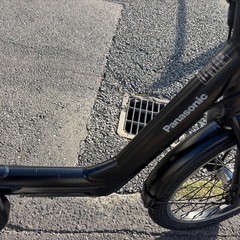 中古20インチ Panasonic電動アシスト自転車　12Ahの画像