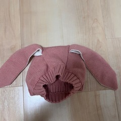 赤ちゃん用　うさ耳帽子の画像