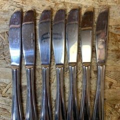 N(7682) TBCL ナイフ 21㎝ 7個セット テーブルナイフ カトラリー 飲食店 店舗 業務用 の画像