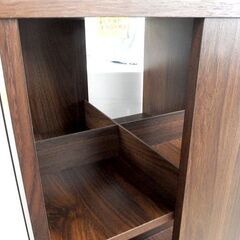 回転式 CDラック 6段 本棚 コミック CD DVD ブックラック マガジンラック タワー型 スリム 収納棚 多目的棚☆ 札幌市北区屯田 の画像