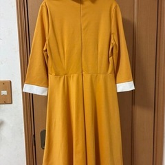 星野源 恋ダンス 逃げ恥 ワンピース 襟付き ロング Aライン Mサイズ 衣装 M 余興の画像