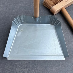 【廃盤品】イケア IKEA BORSTAD ボールスタード 木製　ほうき ちり取りの画像