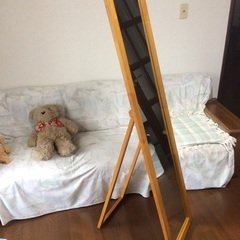 スタンドミラー(姿見鏡)をお譲りしますの画像