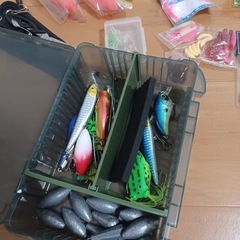 釣り道具　まとめうりまとめ売りの画像
