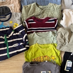 受付終了｜使用感有！男の子秋冬服 80-100cm 14点セットの画像