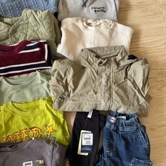 受付終了｜使用感有！男の子秋冬服 80-100cm 14点セットの画像