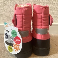 モズ　スノーブーツ　新品　16センチ　女の子　ピンク　16cmの画像