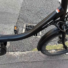 中古20インチ YAMAHA電動アシスト自転車　8.7Ah 大阪の画像