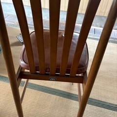 アンティーク　椅子　５個の画像