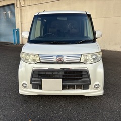 タント　カスタムRS ターボ　ナビ　ETC パワスラ　AW 車高調　検査R8/2の画像