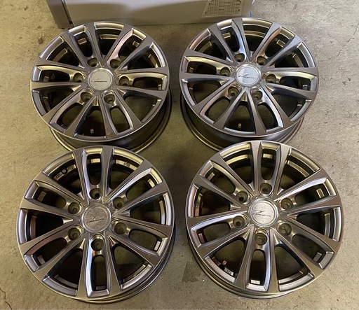 商談中　& アルミホイール PRODITA プロディータ 15インチ 15×5.5J +42  6穴 139.7 4本セット