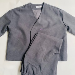 riziere ノーカラージャケットセットアップ&バンドカラーシャツ 100の画像