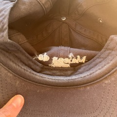 キャップ グレーの画像