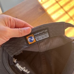 キャップ グレーの画像