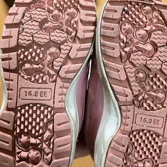 光るブーツ　サイズ16の画像