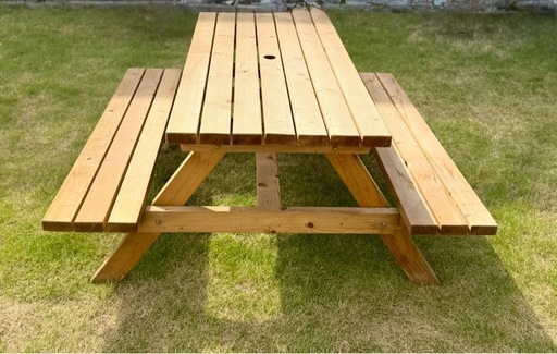 【半額以下】ガーデニングテーブルベンチ【未使用】