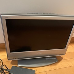 液晶テレビ　2つの画像